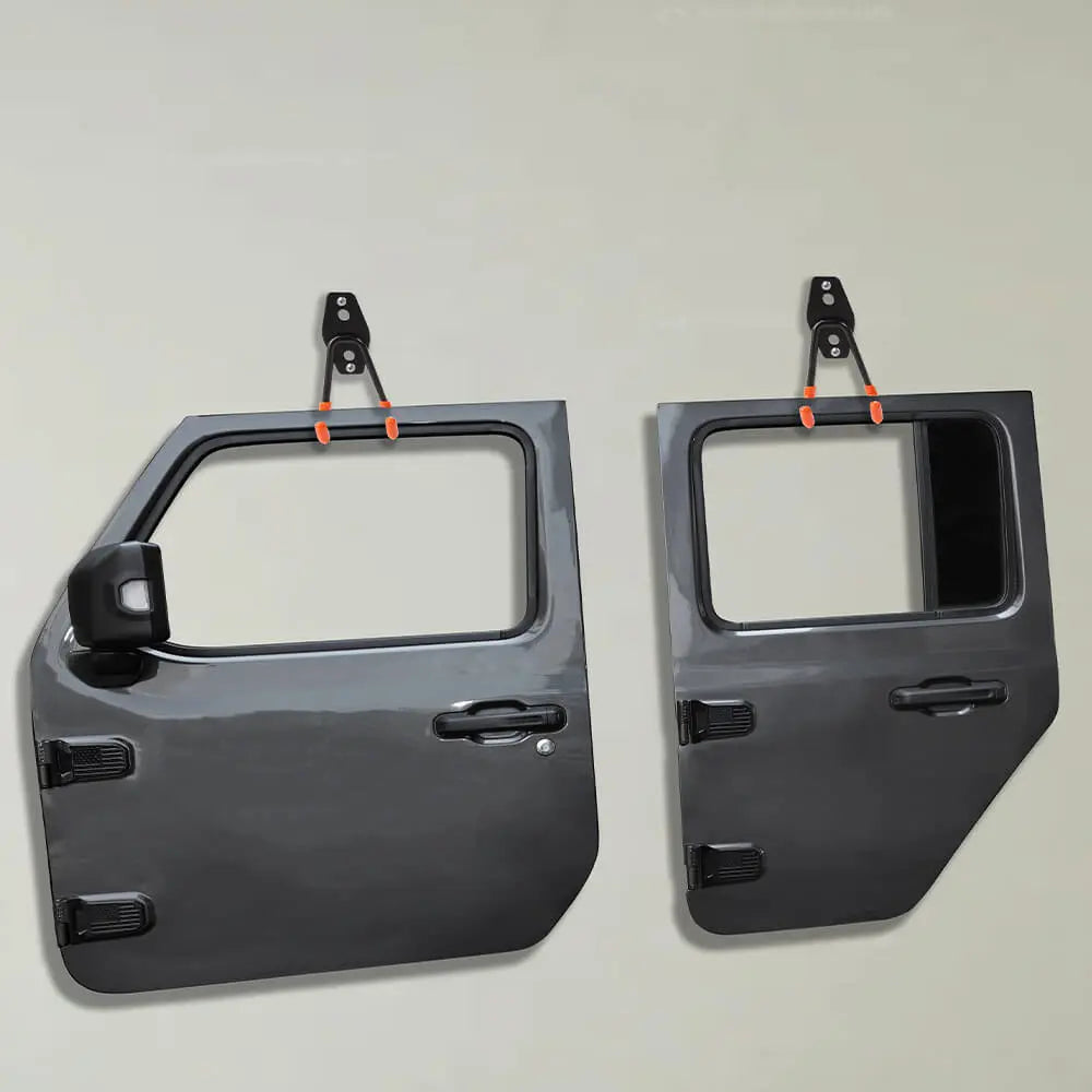 For Jeep Wrangler Universal Door Storage Hanger Removable Wall-Mounted Rack Bracket Hanging