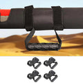 For Jeep Wrangler YJ CJ TJ JK JKU JL JLU & Gladiator JT 4 x Roll Bar Grab Handles Grip Handle