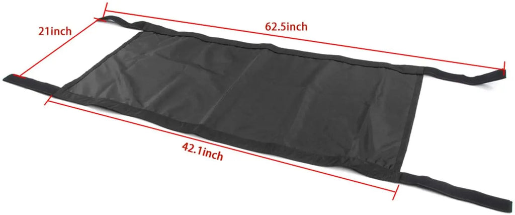 For Jeep Wrangler YJ TJ JK JKU JL JLU JT Car Roof Hammock Cargo Net Sunshade