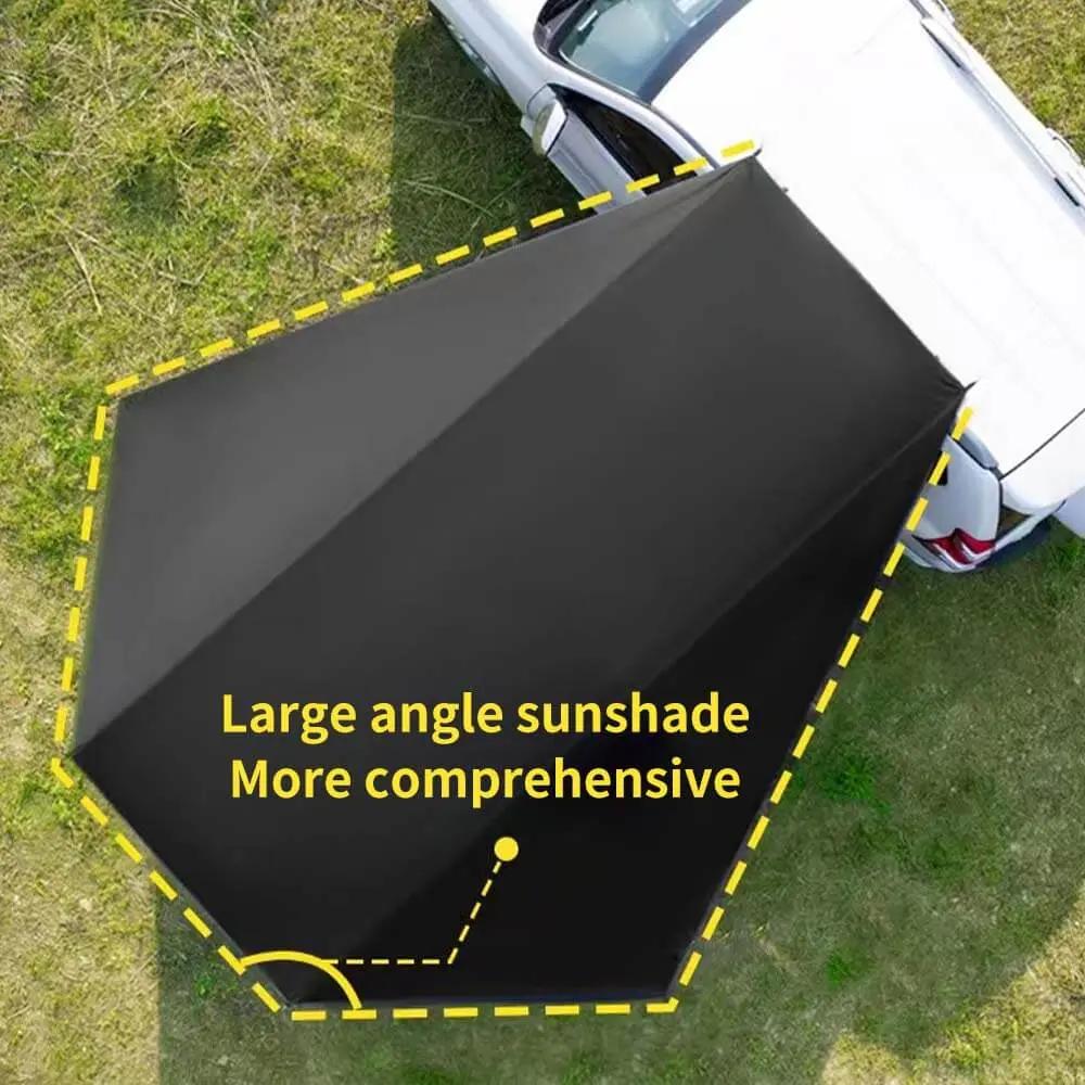 For Universal Car Awning Camping SUV Sun Shelter Waterproof Universal Tent Canopy Anti-Uv