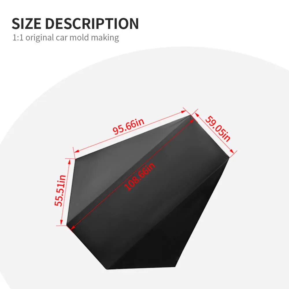For Universal Car Awning Camping SUV Sun Shelter Waterproof Universal Tent Canopy Anti-Uv