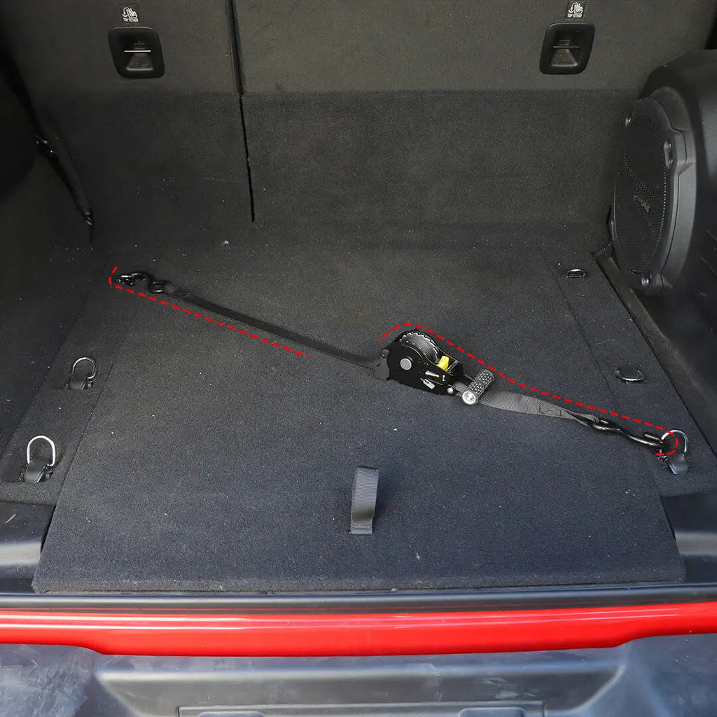 For Universal Car Cargo Fixed Straps Automatic Recycling Tensioner Accessories