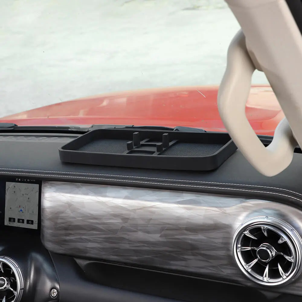 For Universal Car Center Console Dash Phone Holder Storage Box