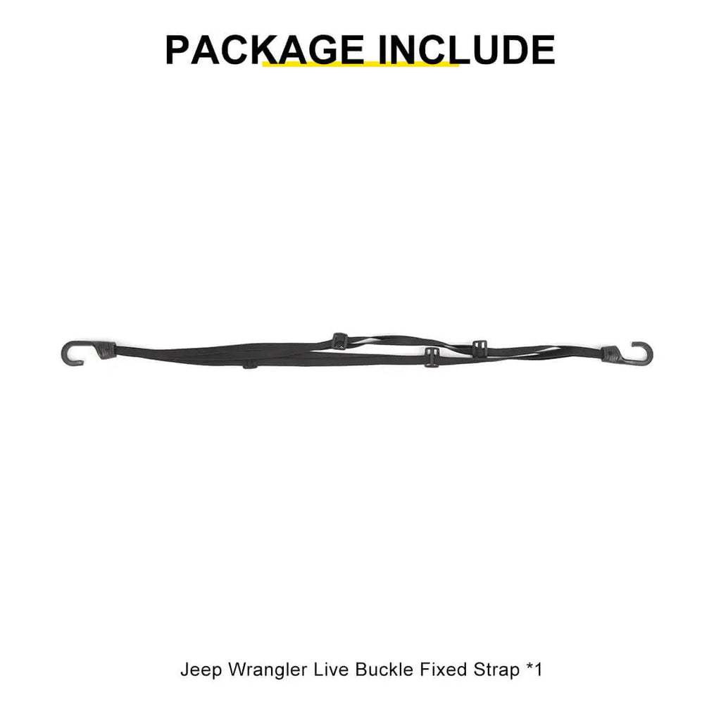 For Universal Car Interior Rear Trunk Adjustable Trunk Organizer Elastic Fixed Strap Accessories