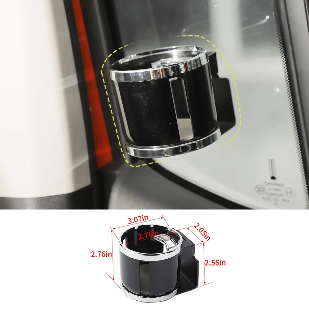 For Universal Car Multi-functional Practical Water Cup Holder Black