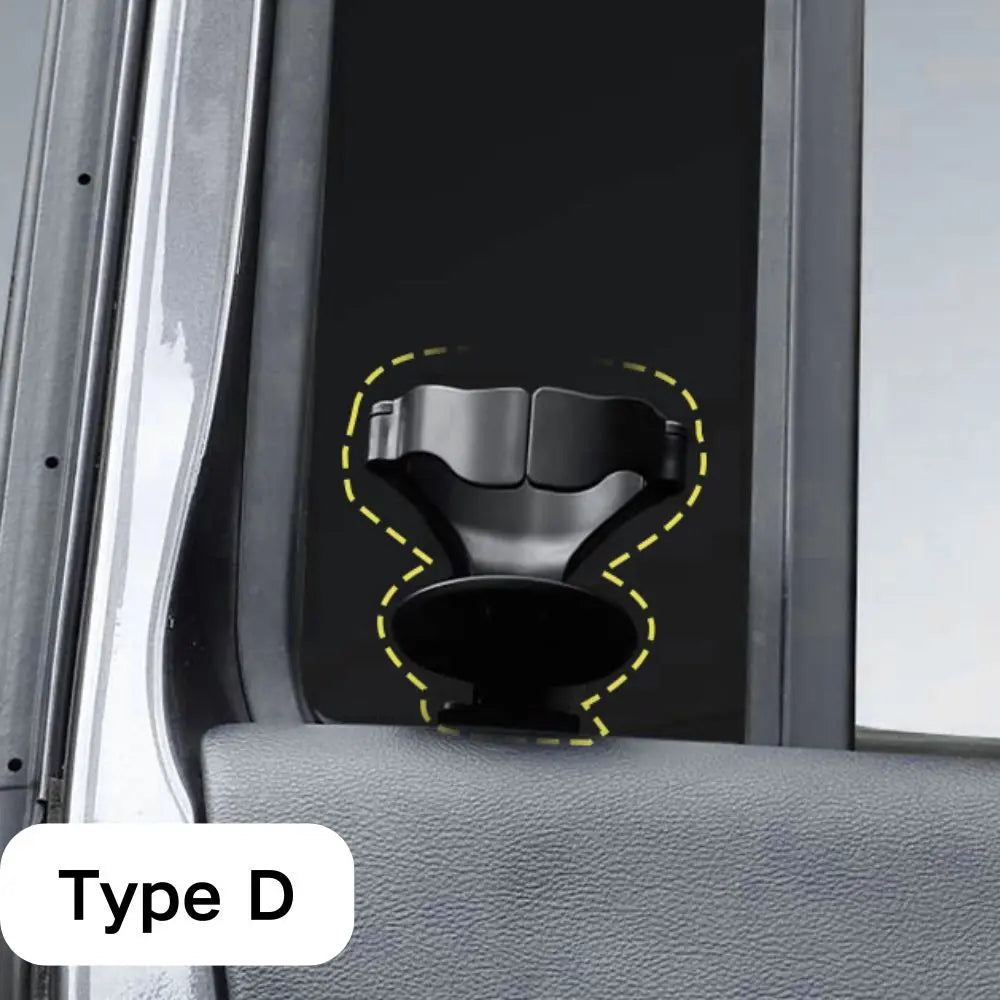 For Universal Car Multi-functional Practical Water Cup Holder Black