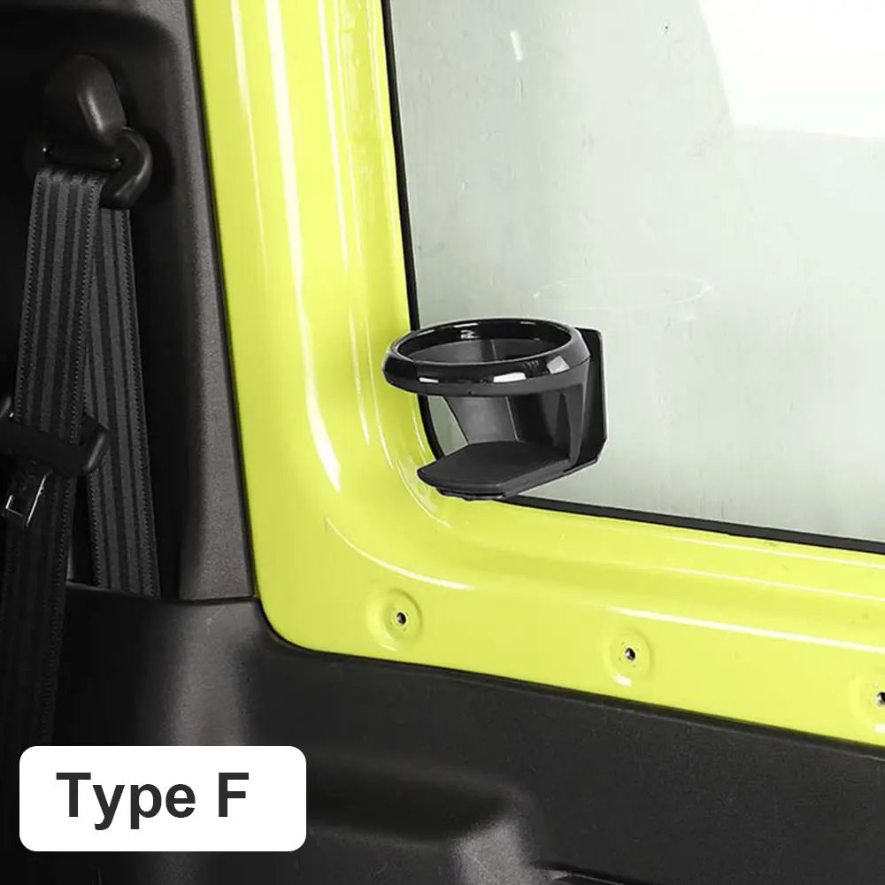 For Universal Car Multi-functional Practical Water Cup Holder Black