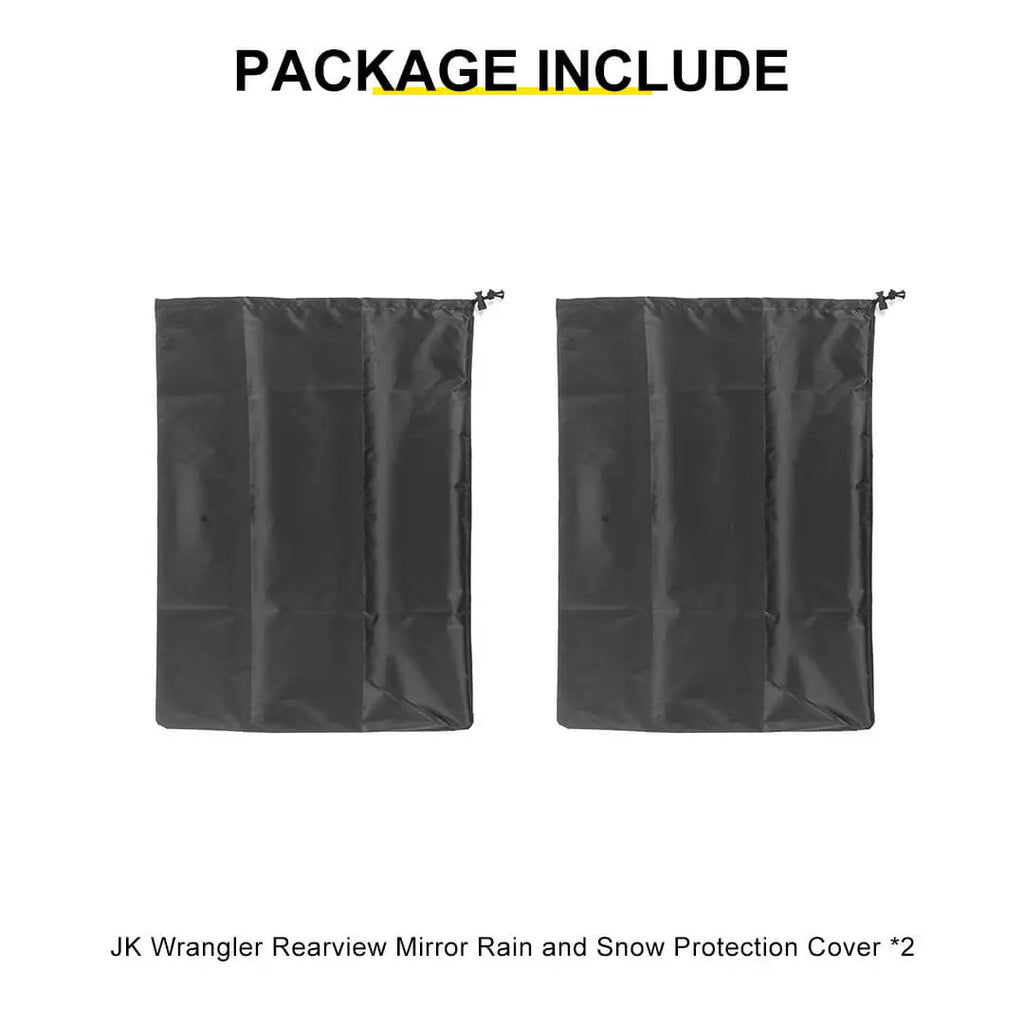 For Universal Car Side View Mirror Cover Rearview Snow Ice Protection Cover (2 pcs)