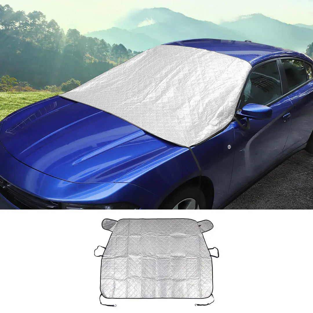 For Universal Car Windshield Snow Cover Front Winter Ice Frost Guard Protector