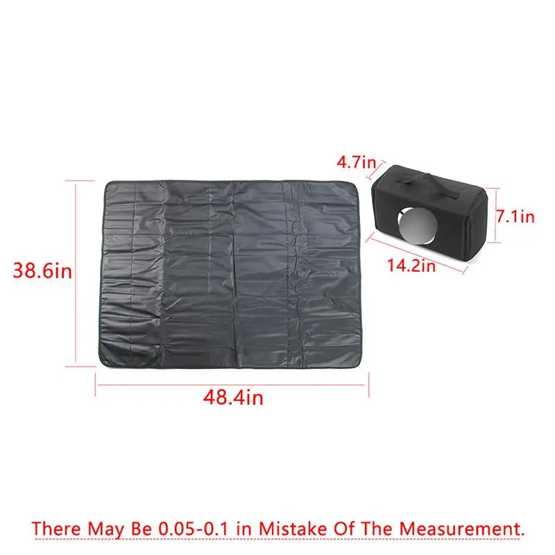 For Universal Car Camping Mat With Storage Bag