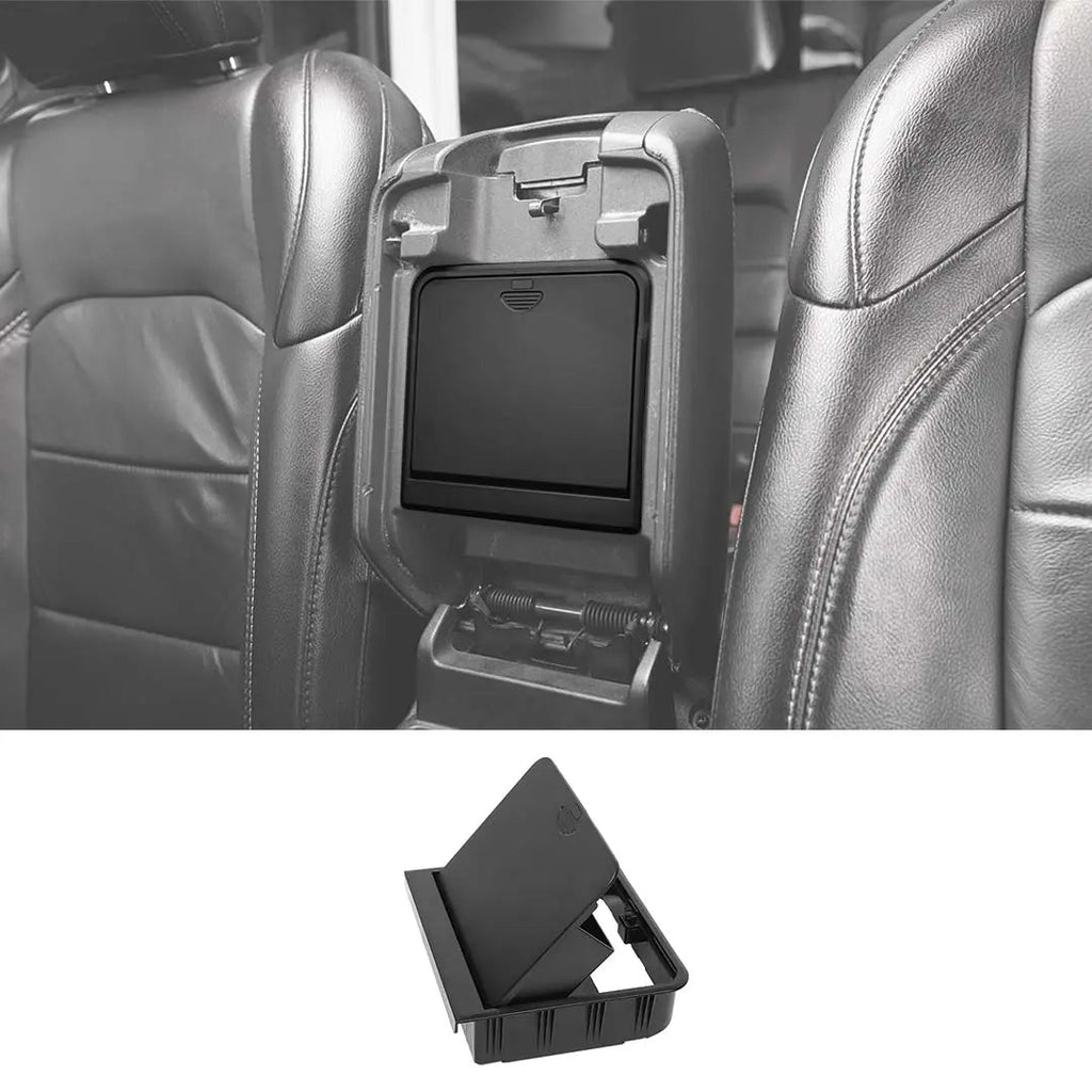 For 2018+ Jeep Wrangler JL/Gladiator JT Hidden Console Armrest Box Compartment Storage
