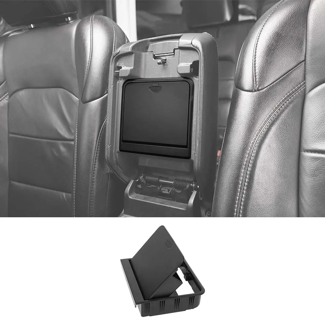 For 2018+ Jeep Wrangler JL/Gladiator JT Hidden Console Armrest Box Compartment Storage