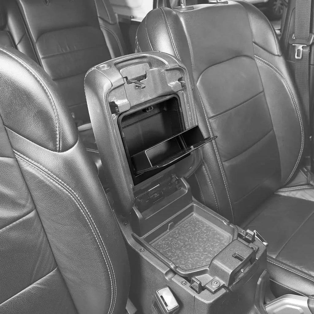 For 2018+ Jeep Wrangler JL/Gladiator JT Hidden Console Armrest Box Compartment Storage