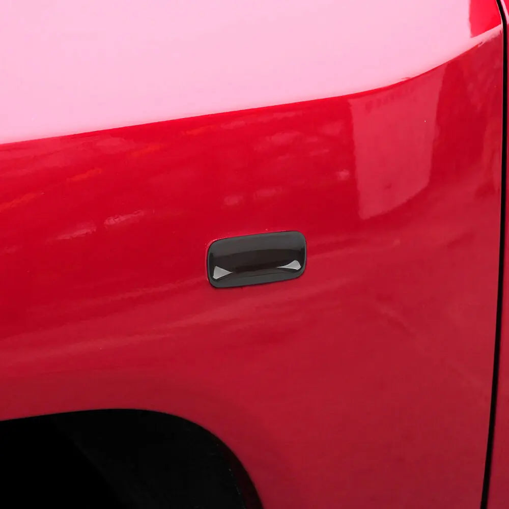 For Jeep 2011-2021 Grand Cherokee WK2 / 2008-2016 Compass/ Patriot LED Side Marker Smoked Turn Signal Lights Covers Trim Blackened