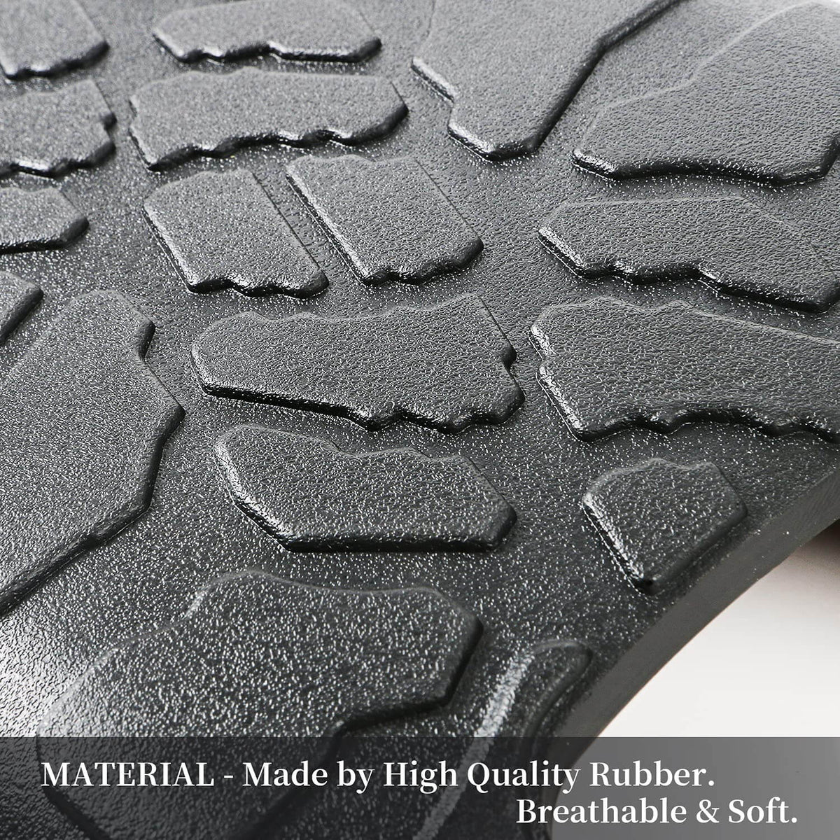 For 2018+ Jeep Wrangler JL JLU/JT Center Console Armrest Box Pad Cover Crack Pattern Surface Waterproof Rubber Anti Scratches