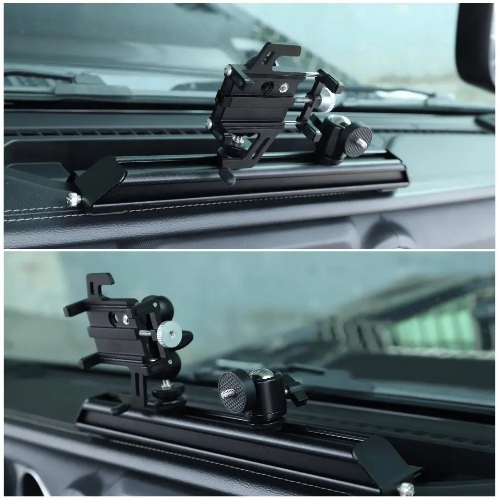 For 2018-2023 Jeep Wrangler JL & Gladiator JT Metal Dash Extended Camera/Mobile Phone Holder