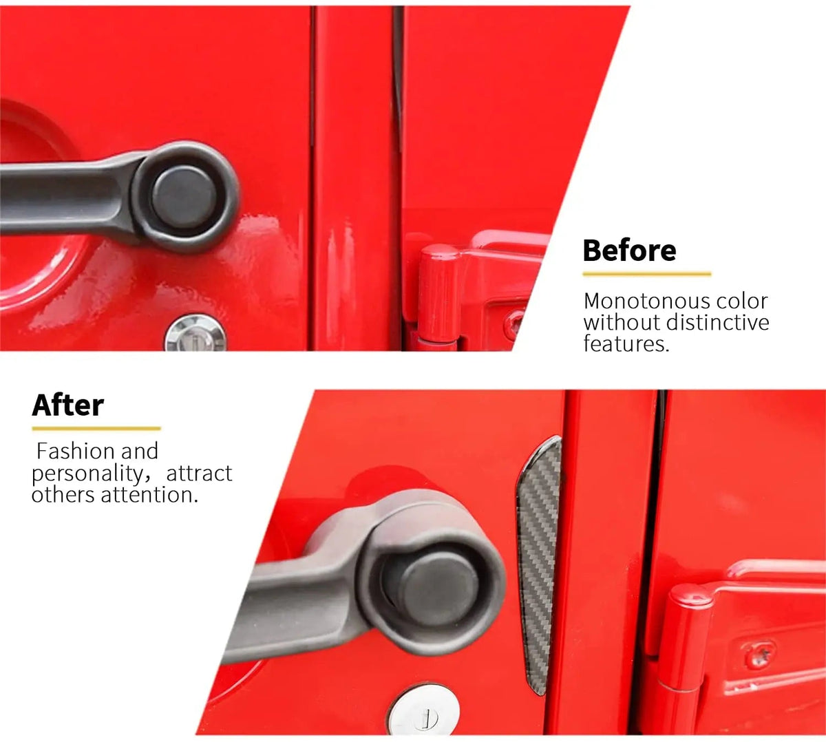 Universal Door Edge Guard Trim Molding Crash Scratch Protector 4PCS