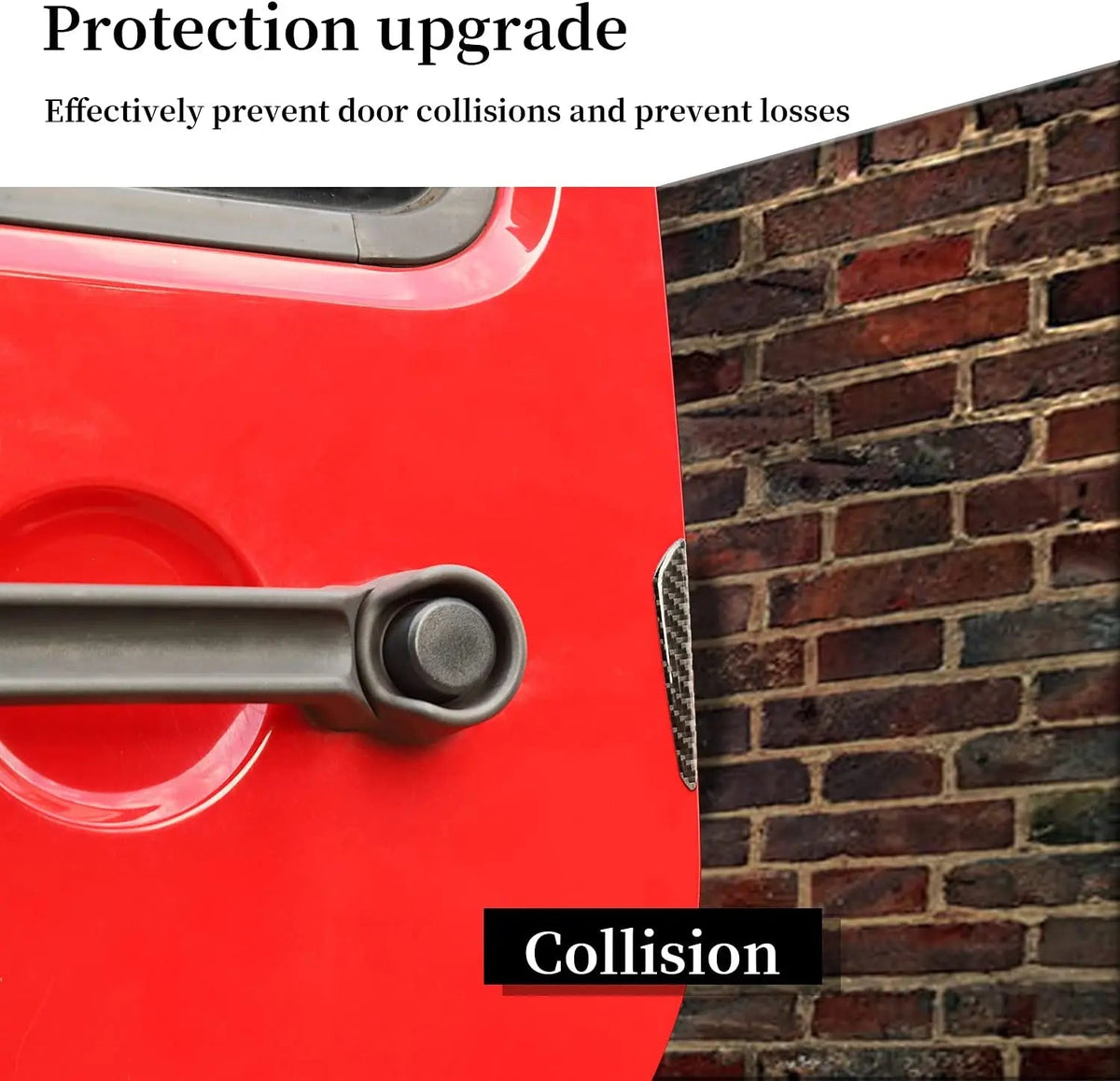 Universal Door Edge Guard Trim Molding Crash Scratch Protector 4PCS