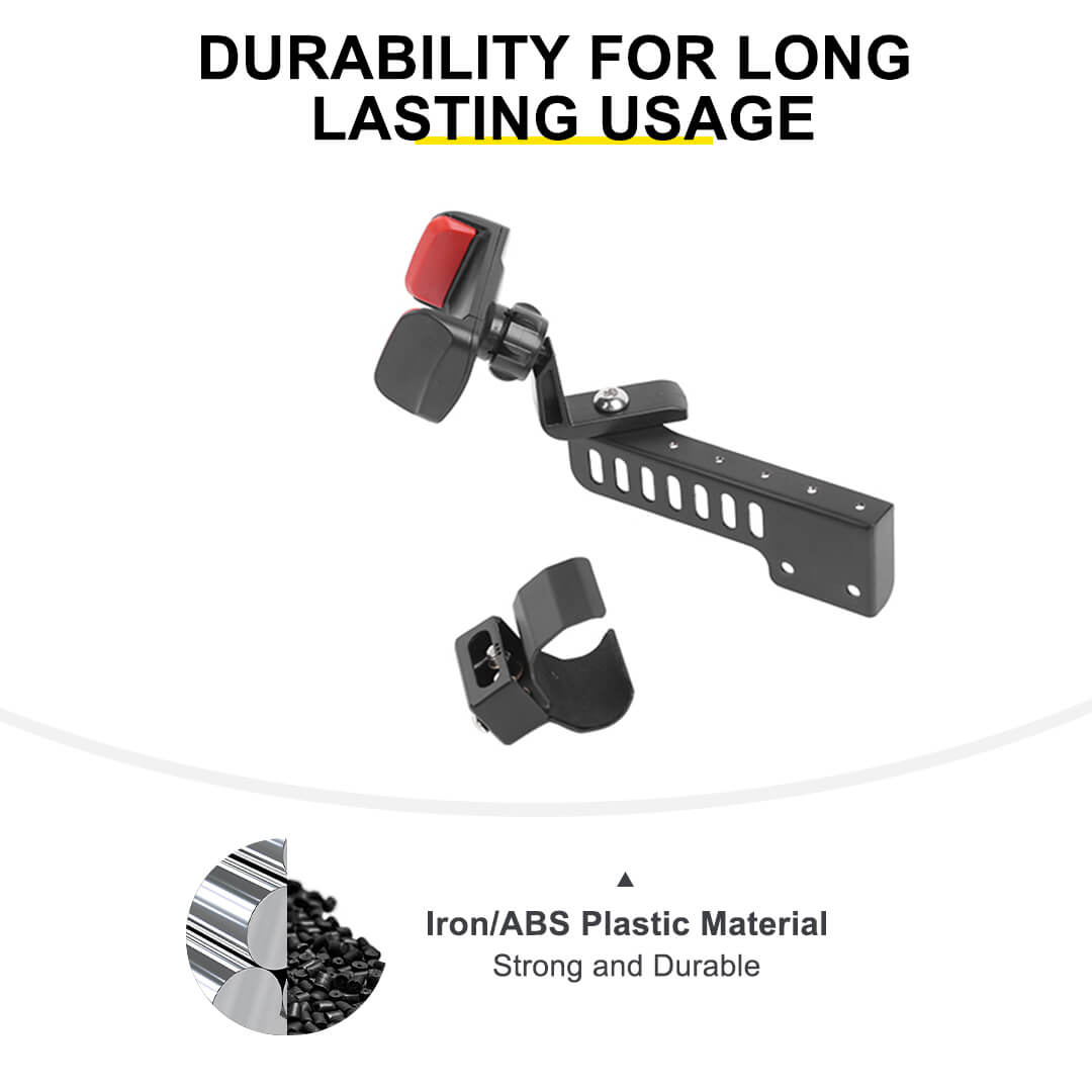 For 2018-2023 Jeep Wrangler JL & Gladiator JT Passenger Side Grab Bar Phone Holder Bracket（2 pcs）