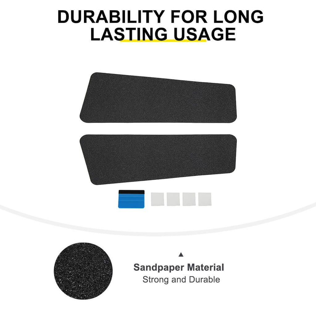 For 2007-2018 Jeep Wrangler JK Front Fender Top Anti-Scratch Protector Pad（2 pcs）