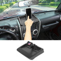 For 2007-2011 Jeep Wrangler JK Center Console Phone Holder Mount Bracket with Storage Box（3 pcs）