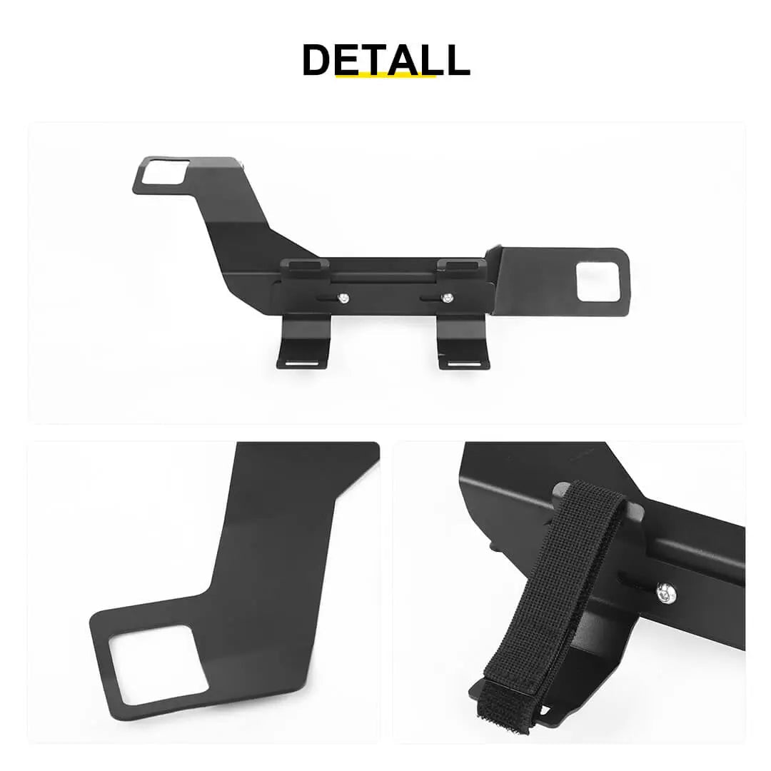 For 2018+ Jeep Wrangler JL & Gladiator JT Fire Extinguisher Holder Bracket Under Seat Mounting Kit
